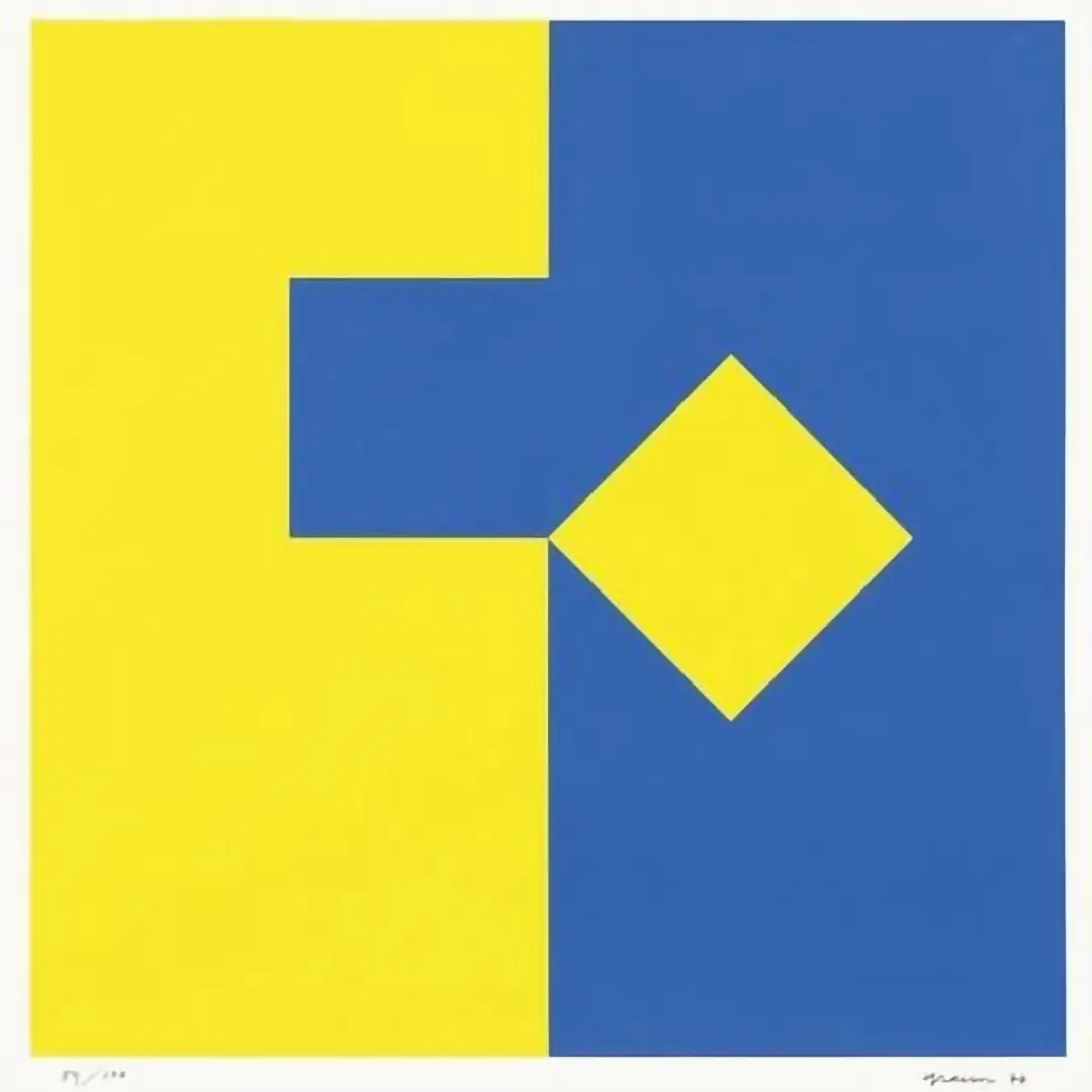 Disloziertes quadrat 1974