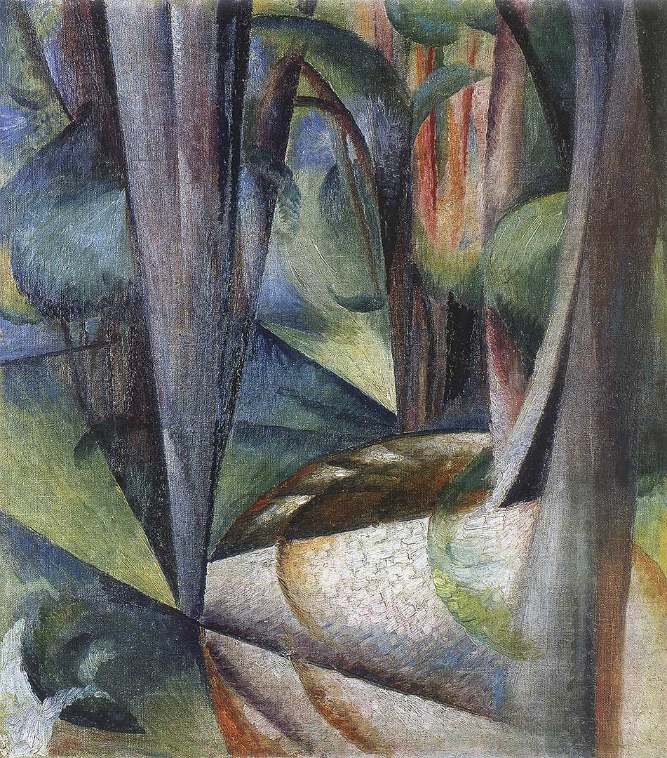 Олександр Богомазов - Ліс. Боярка 1915