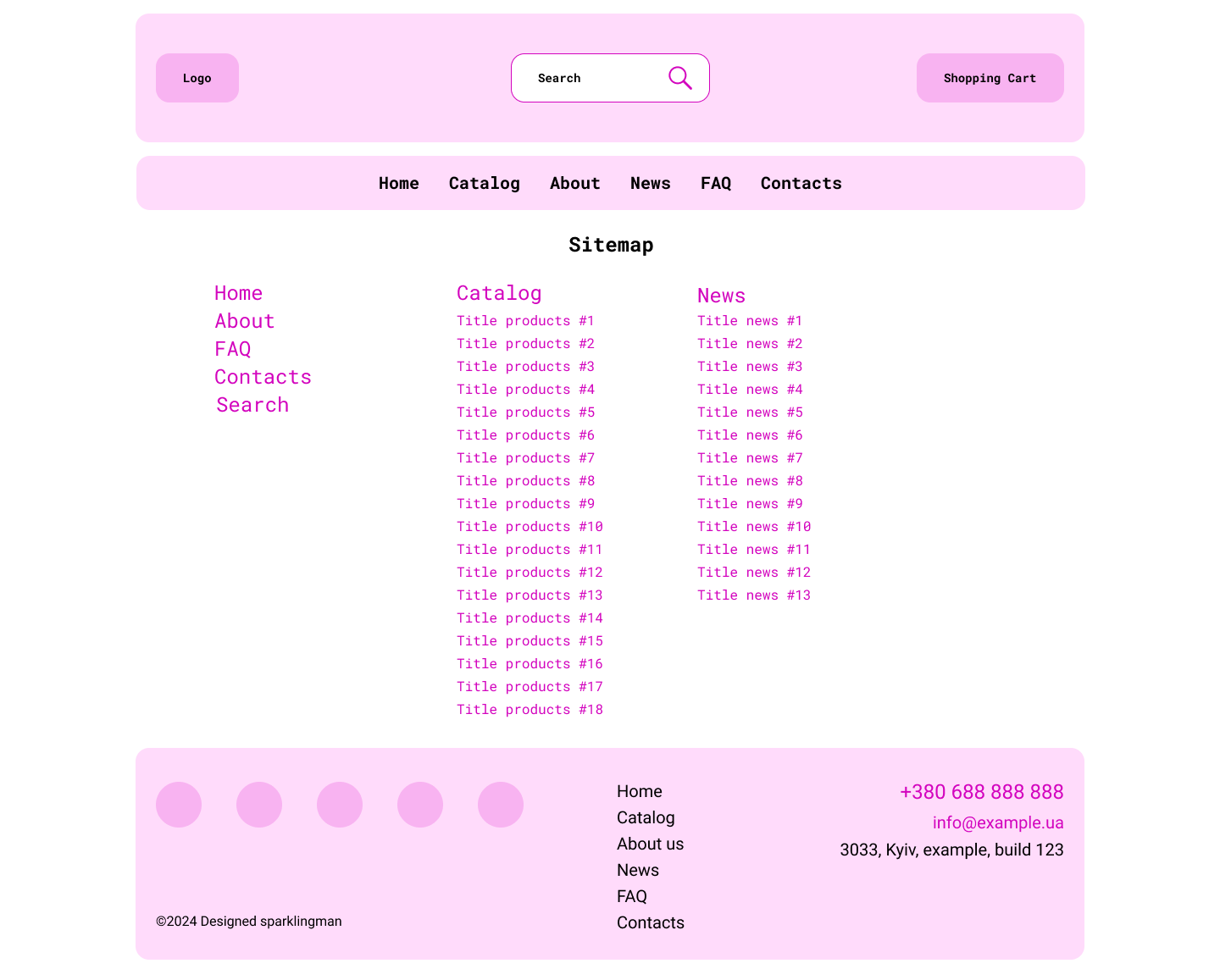 Карта сайту (Sitemap)